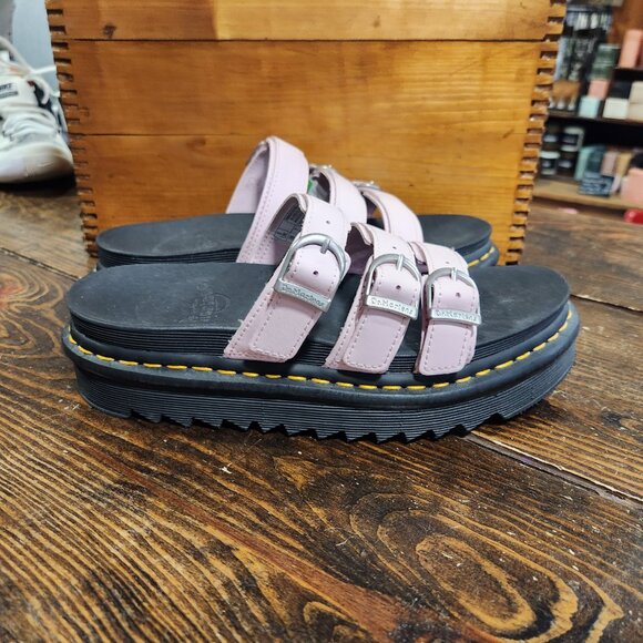 Dr. Martens Light Pink Platform Sandals - Picture 3 of 5